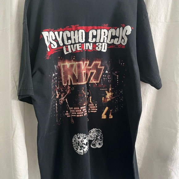 Vintage KISS Psycho Circus 3-D Concert T-Shirt 1998 XL - Picture 2 of 15